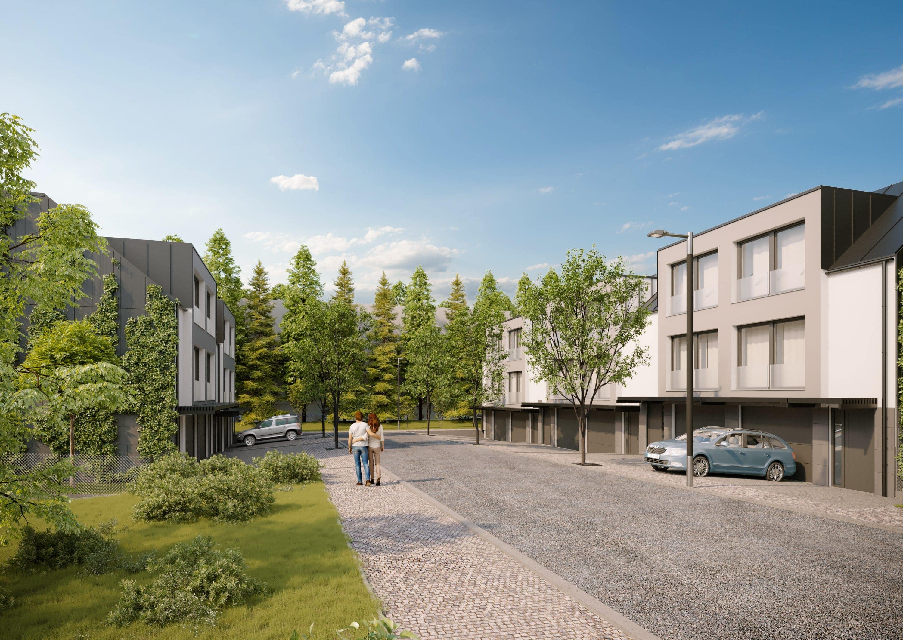 Řadov&eacute; domky Voj&aacute;čkova